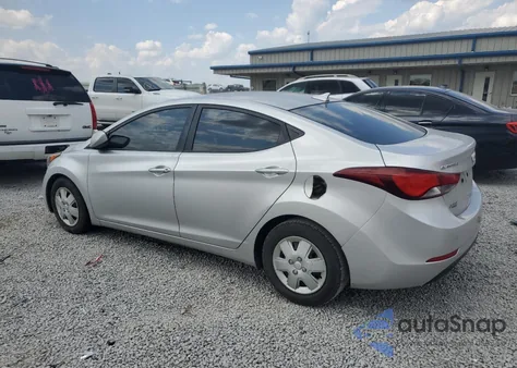 2016 Hyundai Elantra Se из США, поврежденный, VIN 5NPDH4AE0GH707110